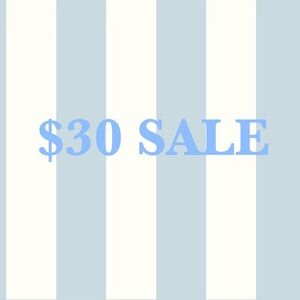 $30 Spring SALE